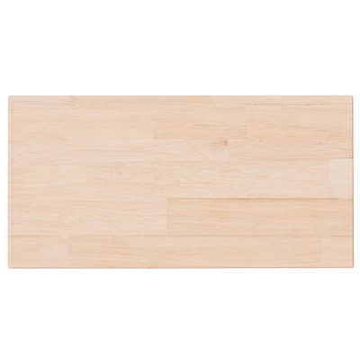 Półka, 40x20x1,5 cm, surowe lite drewno dębowe