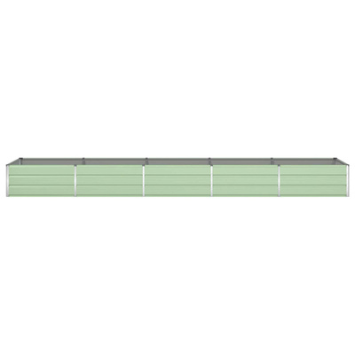 Donica Pastelowa Zieleń 480 x 100 x 45 cm Stal Galwanizowana