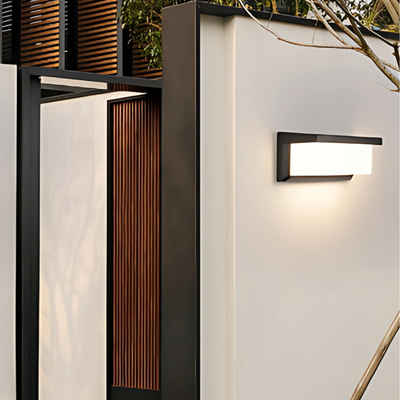 Kinkiet zewnętrzny Abigali Frizer1 IP65 E27 nowoczesny czarny