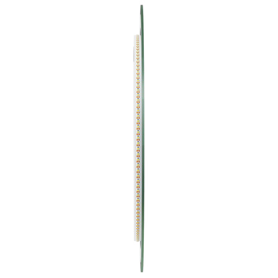 Lustro łazienkowe LED przezroczysty Ø 50 cm szkło hartowane