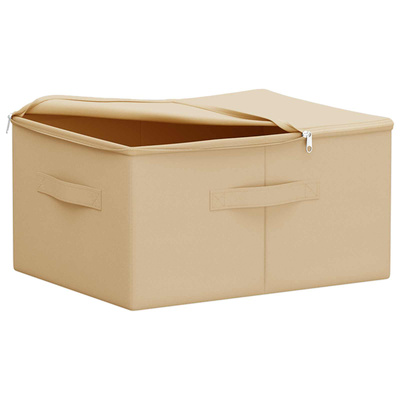 Skrzynia do przechowywania 6 pcs kremowy 50 x 30 x 25 cm
