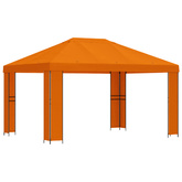 Altana 4 × 3 m pomarańczowy Poliester i Stal 190 gsm