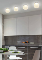 Oprawa stropowa mrożony akryl tuba oczko GU10 Candellux 2273679