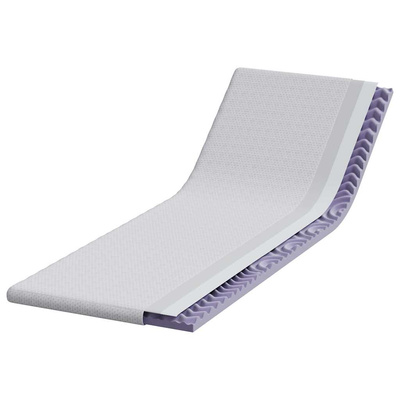 Nakładka na materac Biały 80 x 200 cm Tkanina jacquard