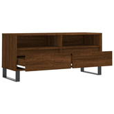 vidaXL Szafka pod TV, brązowy dąb, 100x34,5x44,5 cm