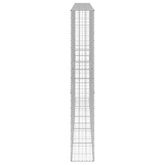 Ściana gabionowa z pokrywami, galwanizowana stal, 300x30x200 cm