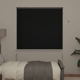 Żaluzja wenecka Czarny 150 x 130 cm 25 mm PVC