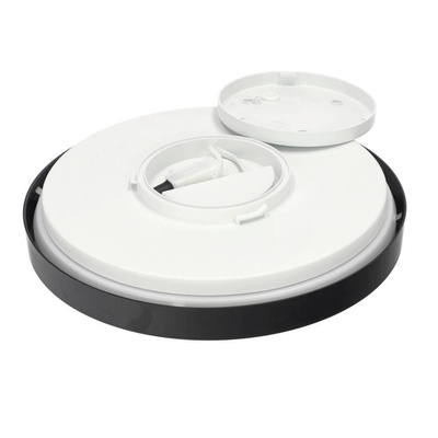 Plafon PERETI 18W czarny pierścień 29,5cm, 3000K barwa ciepła, 1800lm, IP44, 220-240V EDO777611 EDO Solutions