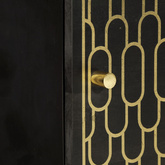 Szafki nocne, 2 szt., 40x33x46 cm, lite drewno mango