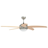 Wentylator sufitowy z lampą ? 130 cm Sonoma