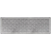 vidaXL Dywan zewnętrzny, szaro-biały, 80x250 cm, dwustronny