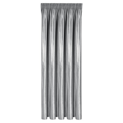 Zasłona Cameron srebrna 140x270