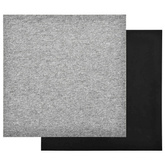 Dywan 20 pcs Jasnoszary 50 x 50 cm 100% polipropylen