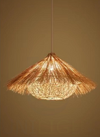 Lampa sufitowa wisząca z bambusa bali natural