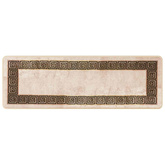 Chodnik dywanowy MARSA Czarny 50 x 150 cm Poliester i PVC