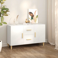 biała, 100x36x60 cm, materiał drewnopochodny Komoda,