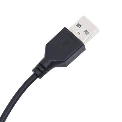 vidaXL Lustro łazienkowe z LED, czarne, 100x8,5x37 cm, akryl