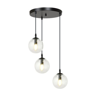 Lampa wisząca  COSMO 3 BL PREMIUM TRANSPARENT