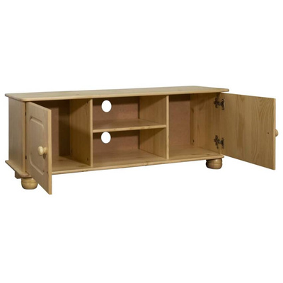 vidaXL Szafka pod TV, 115x29x40 cm, lita sosna