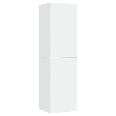 vidaXL Szafki telewizyjne, 2 szt., białe, 30,5x30x110 cm