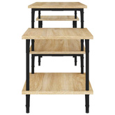vidaXL Szafka pod TV, dąb sonoma, 117x35x52cm, materiał drewnopochodny