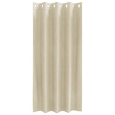 Zasłony zaciemniające 2 pcs Kremowy 140 x 175 cm Aksamit