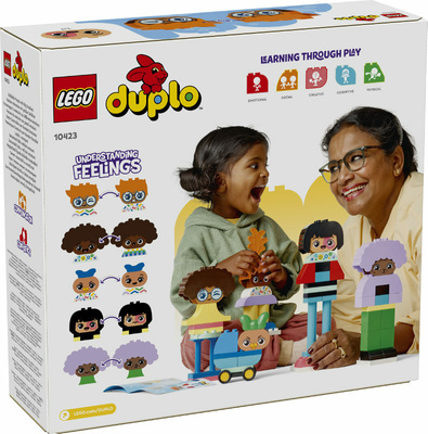 Klocki LEGO DUPLO TOWN Ludziki Z Emocjami 71 Elementów 10423