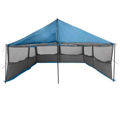 Namiot rodzinny niebieski 600 x 400 x 268 cm Poliester i Stal