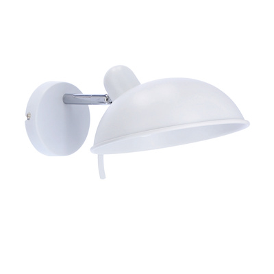Lampa ścienna kinkiet 1X40W E14 biały DURIO 21-51448