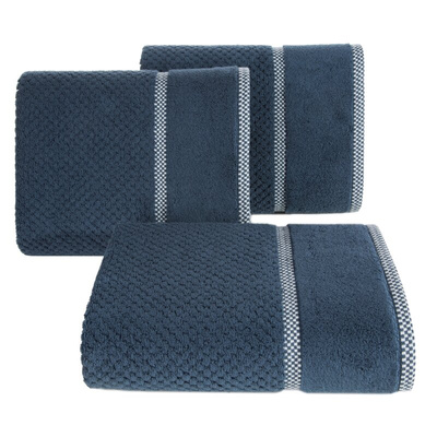 Ręcznik Caleb granatowy 70x140