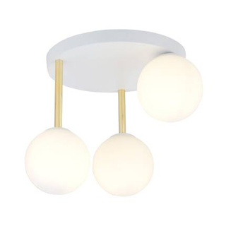 Lampa sufitowa  DOLCE 3 WH OPAL