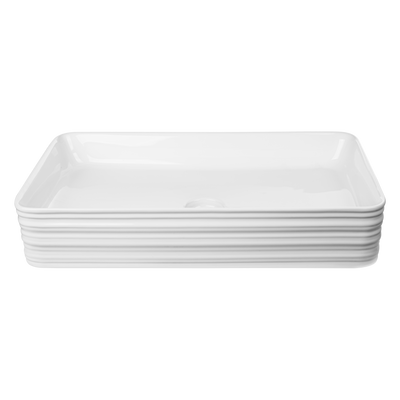 Umywalka nablatowa akte, 66 cm, prostokątna CE-54-P01-C Invena