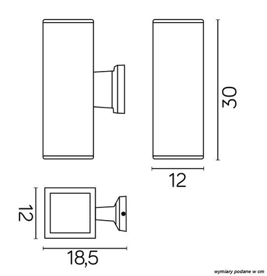 Kinkiet zewnętrzny 8001 AL