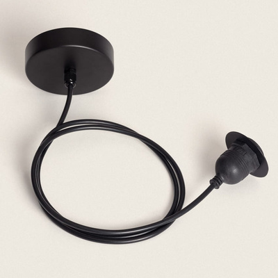 Lampa wiszaca Boho z Bambusa ?50cm Abruzzo Veronica E27 IP65