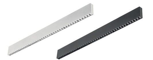 OPRAWA LINIOWA ZAWIESZANA LED GVILANA (30W 2700LM + 12W 1080LM) 42W 3780LM 4000K CZARNA GT-LD-VIL42WUDC-NB