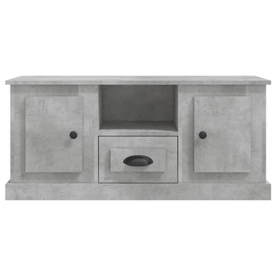 Szafka pod TV, szarość betonu, 100x35,5x45 cm vidaXL