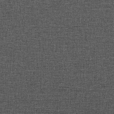 Łóżko sprężynowe z materacem Ciemnoszary 90 x 190 cm tkanina
