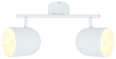 Lampa listwa ścienna/sufitowa biała 2xE27 Azuro 92-63250