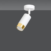 Lampa sufitowa  HIRO 1 WH/GOLD