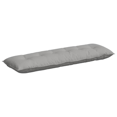 Poduszka na plecy Szary chmur 160 x 19 x 50 cm tkanina