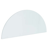 Szklana płyta kominkowa przezroczysty 1200 x 500 mm Szkło