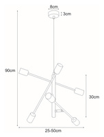 Lampa wisząca K-4751 z serii CAMARA