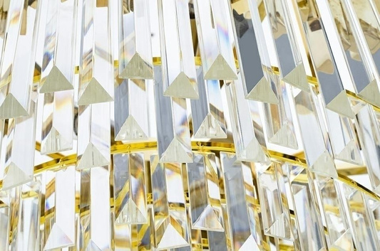 Lampa wisząca IMPERIAL GOLD 60 - stal, kryształ-ADANI