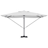 Parasol plażowy Ze LED Lights piaskowy 351 x 250 x 253 cm