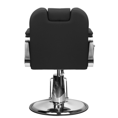 Gabbiano fotel barberski Rufo czarny 125392
