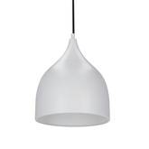 lampa wisząca ystad 220mm ledea 50101269 E27 40w metal biały
