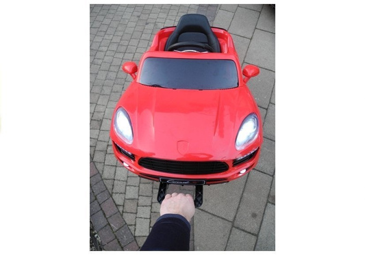 Auto Na Akumulator CORONET S Dla Dziecka Czerwony Pilot Światła Led