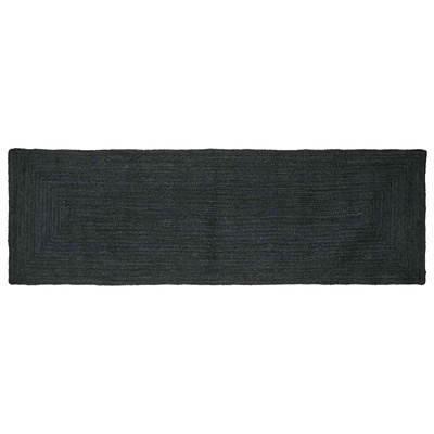 Dywany pokojowe Prostokątny ciemnoszary 80 x 250 cm Juta