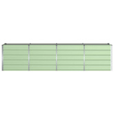 Donica Zielony 320 x 80 x 75 cm Stal