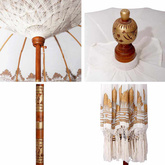 Baliński Parasol Kremowy 215 x 215 x 260 cm